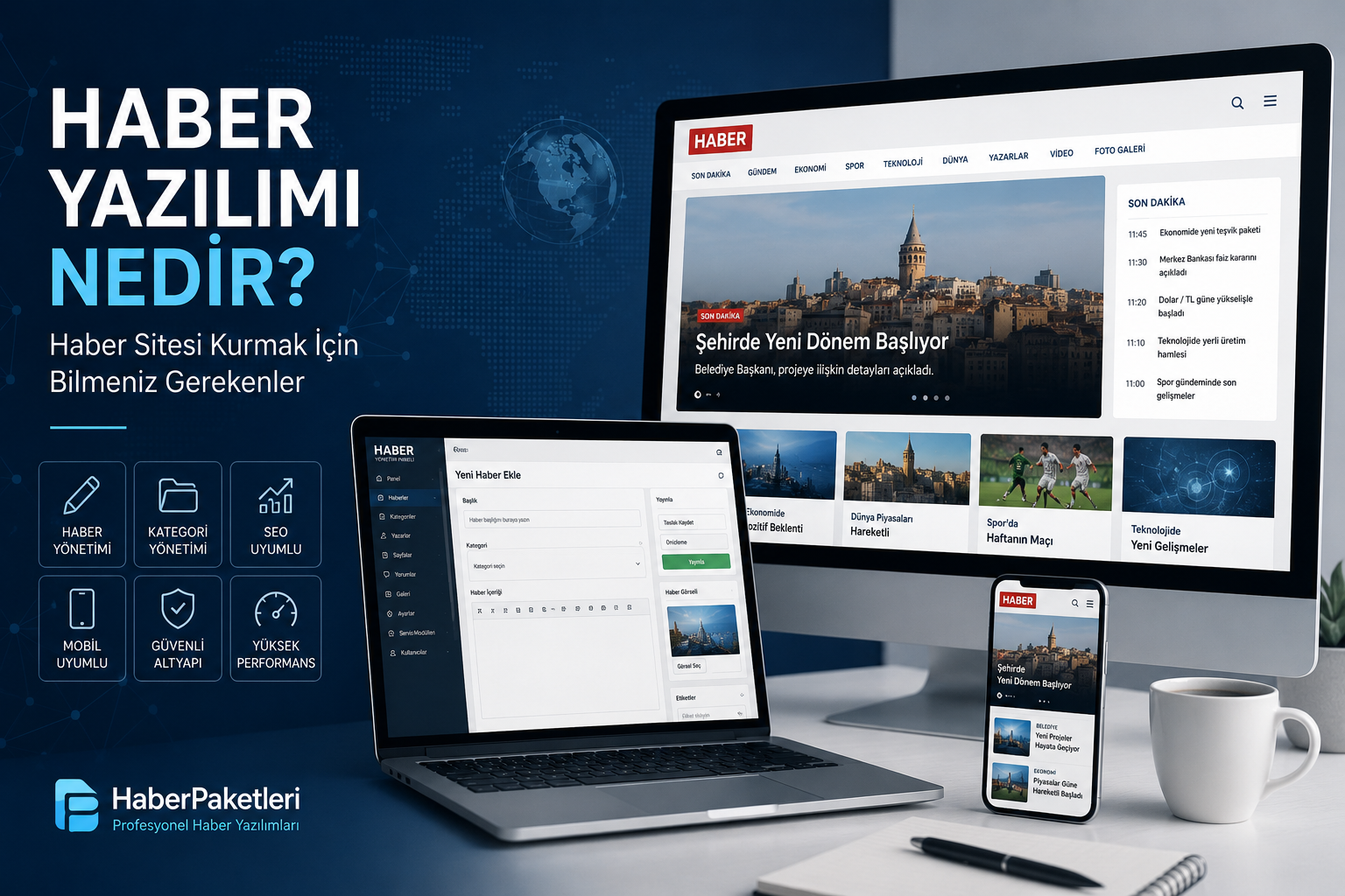 Haber Yazılımı Nedir? Haber Sitesi Kurmak İçin Bilmeniz Gerekenler
